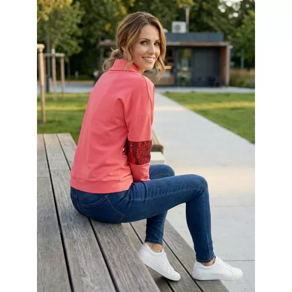  Damen-Sweatshirt KIXMI RANDY ROSA 