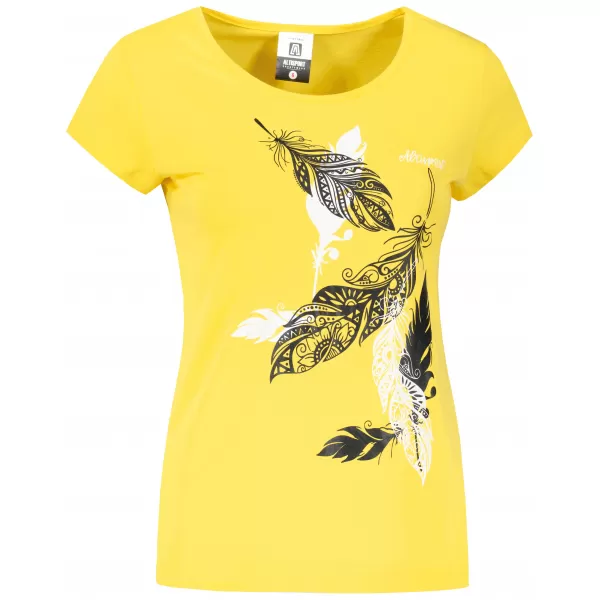  Damen-T-Shirt ALTISPORT ALW178122 ZITRONE 