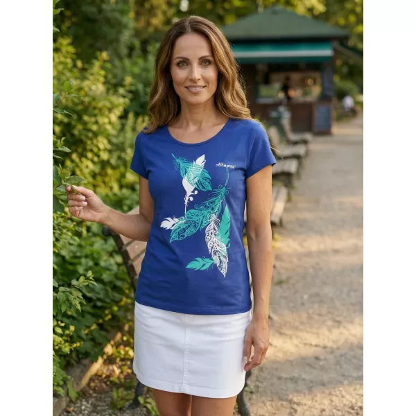  Damen-T-Shirt ALTISPORT ALW178122 KÖNIGSBLAU 