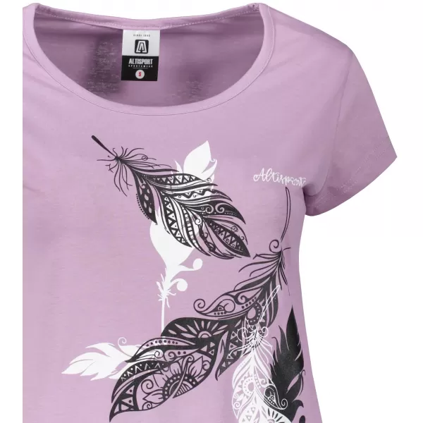  Damen-T-Shirt ALTISPORT ALW178120 LAVENDEL 