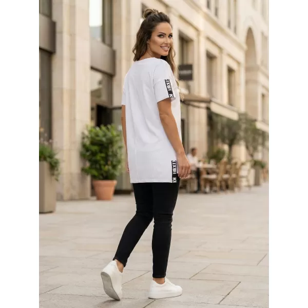  Damen-T-Shirt KIXMI RANYA WEIß 