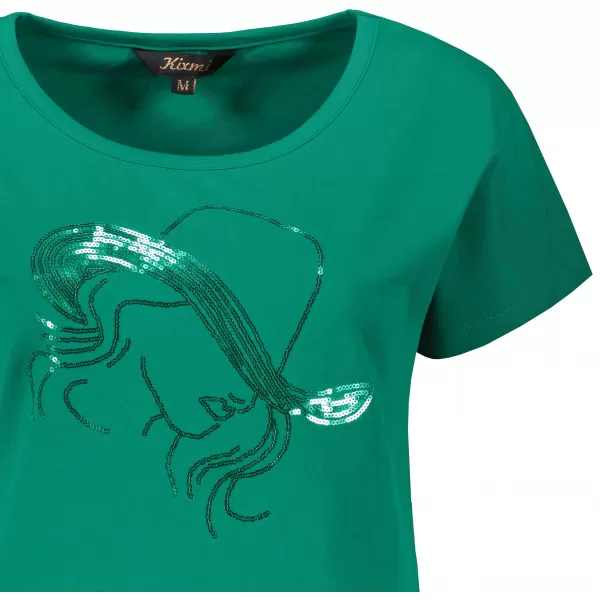  Damen-T-Shirt KIXMI ROCCA GRÜN 