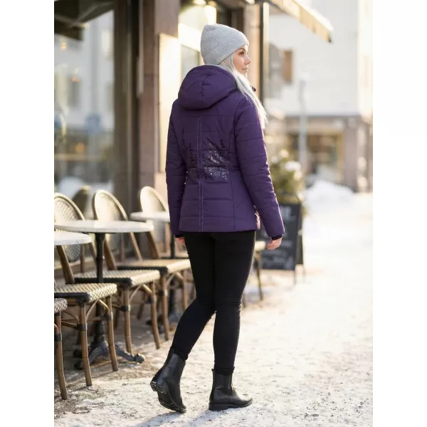  Winterjacke für Damen ALTISPORT BEATRICE LILA 