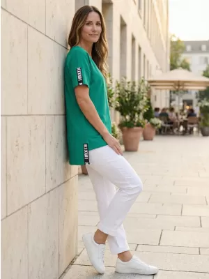 Damen-T-Shirt KIXMI RANYA GRÜN