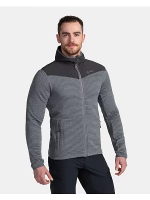 Fleece-Sweatshirt für Herren KILPI TANALI-M TM0202KI DUNKELGRAU
