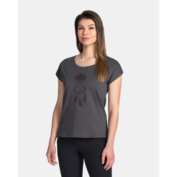  Damen-T-Shirt KILPI ROANE-W TL0370KI DUNKELGRAU 