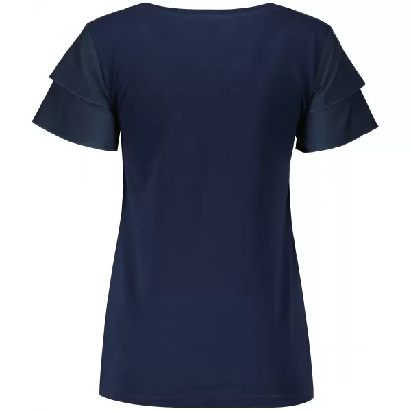  Damen-T-Shirt KIXMI RIANNA DUNKELBLAU 