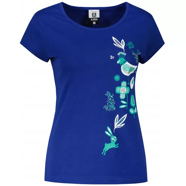  Damen-T-Shirt ALTISPORT ALW175122 KÖNIGSBLAU 
