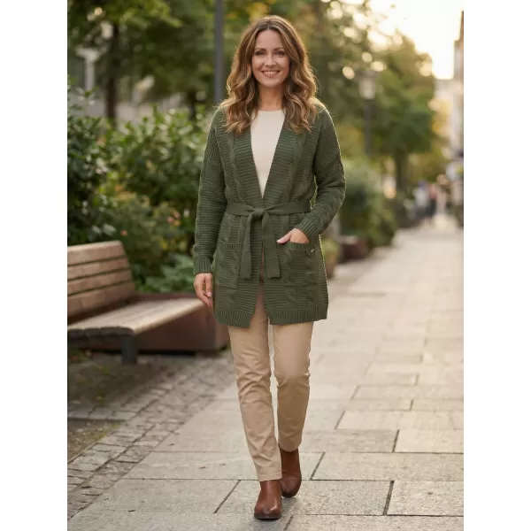  Damenpullover KIXMI RENATA MILITÄR 