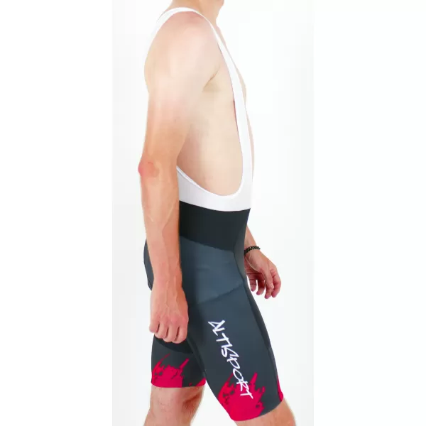  Premium-Radhose für Herren ALTISPORT SWE/ALM01S13 ROT 