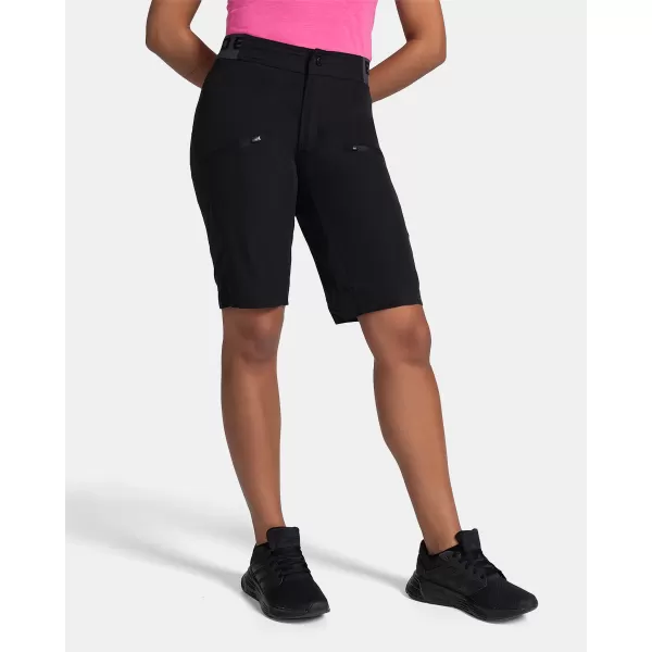  Damen-Radhose KILPI TRACKEE-W TL0418KI SCHWARZ 