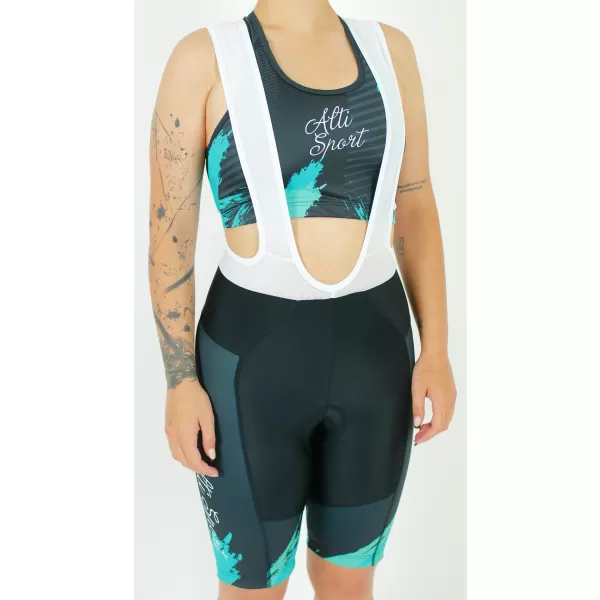  Premium-Radshorts für Damen ALTISPORT SWE/ALW01S14 TÜRKIS 