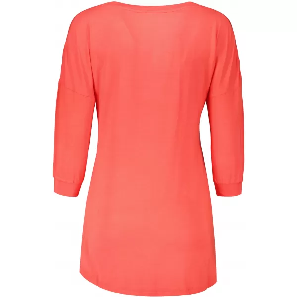  Damen-T-Shirt ALTISPORT BLANCH LACHS 