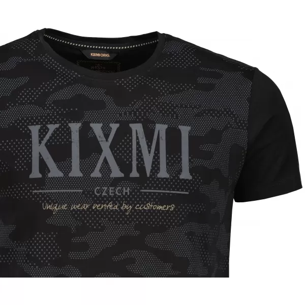  Herren-T-Shirt KIXMI RADLY SCHWARZ 