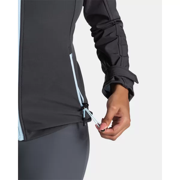  Softshelljacke für Damen KILPI RAVIA-W TL0109KI DUNKELGRAU/BLAU 