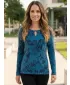 Damen-T-Shirt KIXMI ROAN KEROSIN