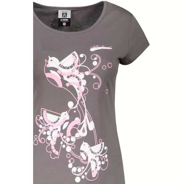 Damen-T-Shirt ALTISPORT ALW179122 STAHLGRAU 