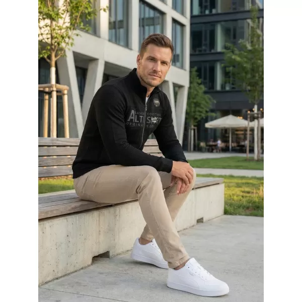  Herren-Sweatshirt ALTISPORT BLAKE SCHWARZ 