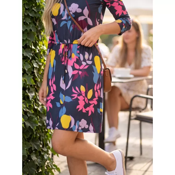  Kleid KIXMI RUMIA DUNKELBLAU 