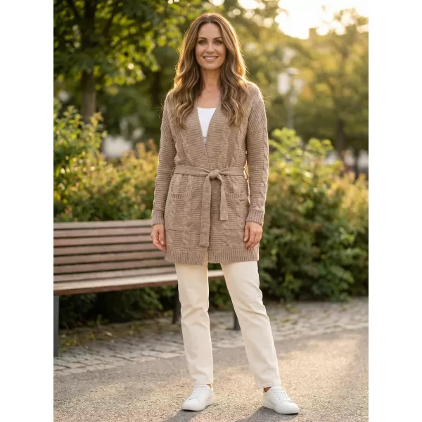  Damenpullover KIXMI RENATA BEIGE-MELANGE 