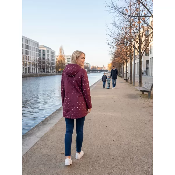 Herbstjacke für Damen ALTISPORT OWEDA LJCB628 BURGUND 
