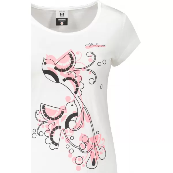  Damen-T-Shirt ALTISPORT ALW179122 WEIß 