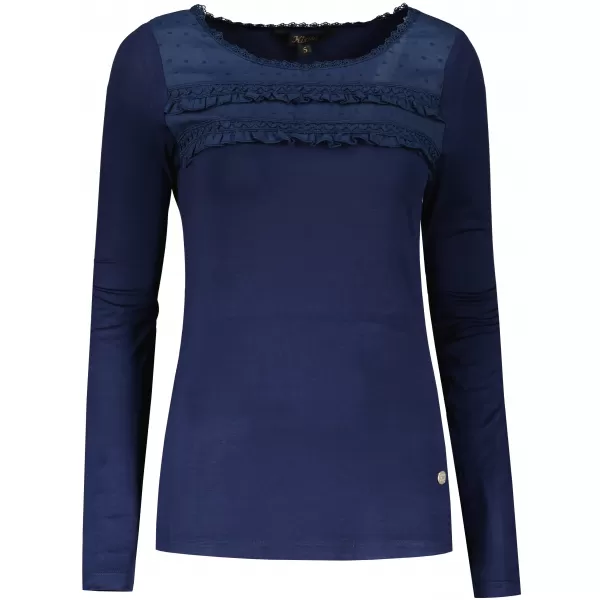  Damen-T-Shirt KIXMI RACHEL DUNKELBLAU 