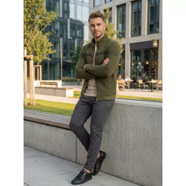  Herren-Sweatshirt KIXMI REUBEN MILITÄR 