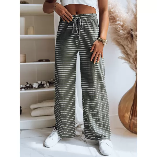  Damenhosen DSTREET BOLD STRIPE UY1505 GRÜN 