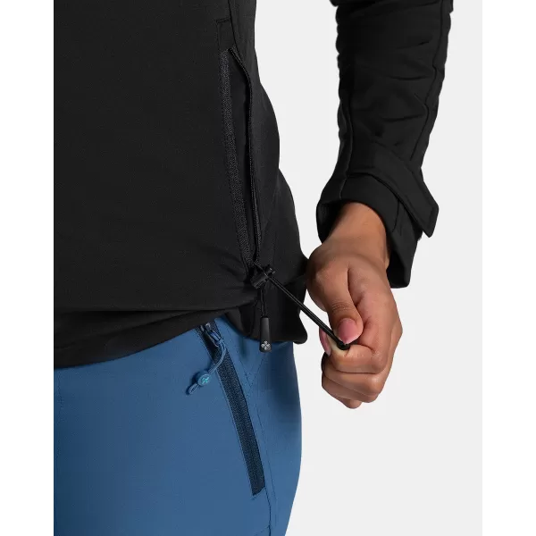  Softshelljacke für Damen KILPI RAVIA-W TL0109KI SCHWARZ 