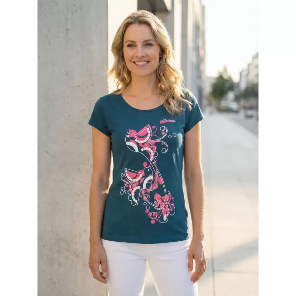  Damen-T-Shirt ALTISPORT ALW179122 KEROSIN 
