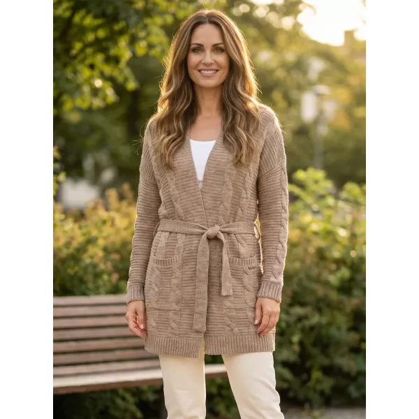  Damenpullover KIXMI RENATA BEIGE-MELANGE 
