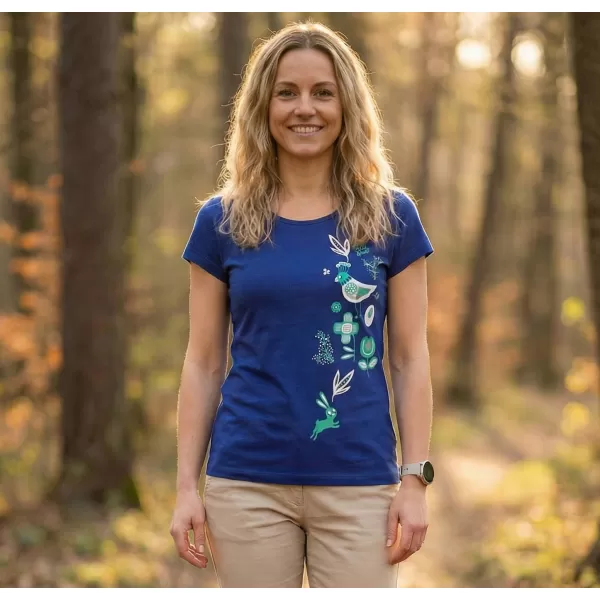  Damen-T-Shirt ALTISPORT ALW175122 KÖNIGSBLAU 