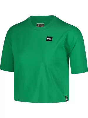 Crop-Top für Damen NORDBLANC CROPTOP NBSLT7819 GRÜN
