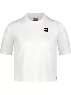 Crop-Top für Damen NORDBLANC CROPTOP NBSLT7819 WEIß
