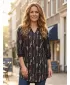 Damen-T-Shirt KIXMI ROSALIA SCHWARZ