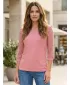 Damen-T-Shirt KIXMI REBECA DUNKELPINK
