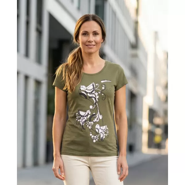  Damen-T-Shirt ALTISPORT ALW179122 KHAKI 