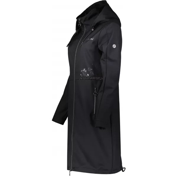  Softshell-Mantel für Damen KIXMI RITA SCHWARZ 