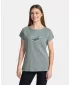 Damen-T-Shirt KILPI NELLIM-W TL0363KI DUNKELGRÜN