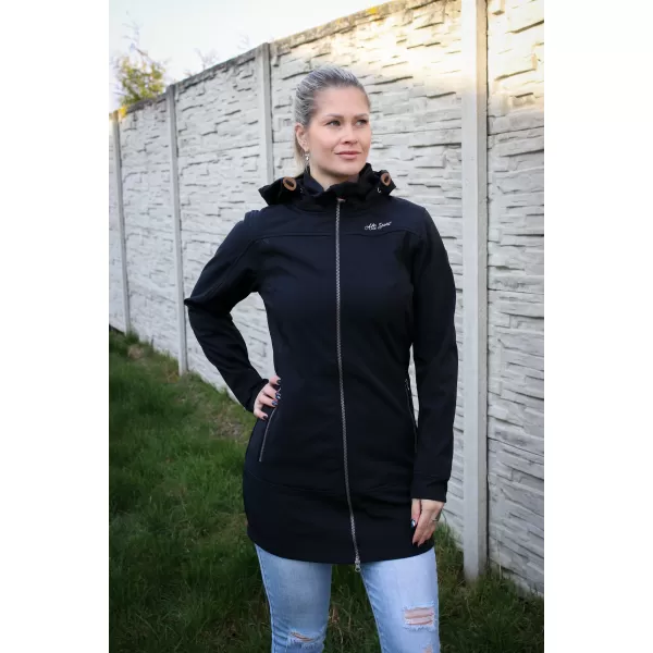  Softshell-Mantel für Damen ALTISPORT MAGGA LCTB220 SCHWARZ 