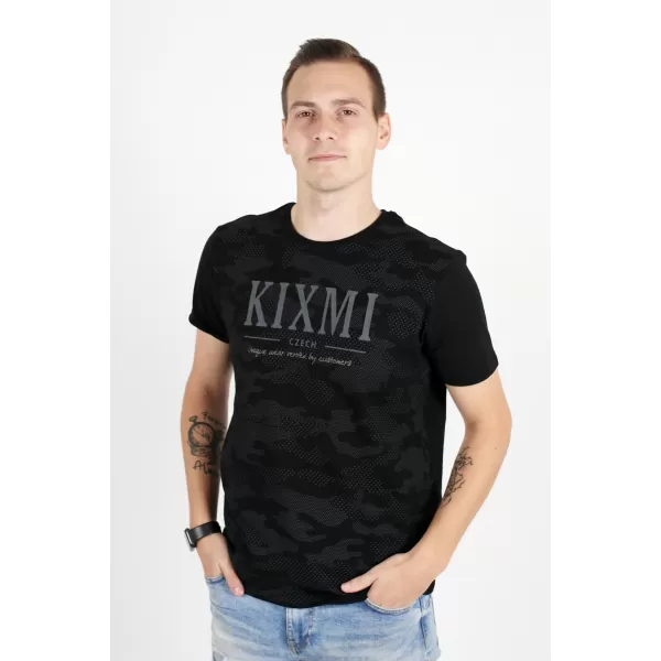  Herren-T-Shirt KIXMI RADLY SCHWARZ 