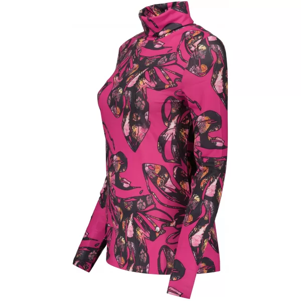  Rollkragenpullover für Damen KIXMI RINA ROSA 