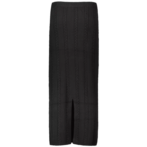  Strickrock für Damen KIXMI RUBY SCHWARZ 