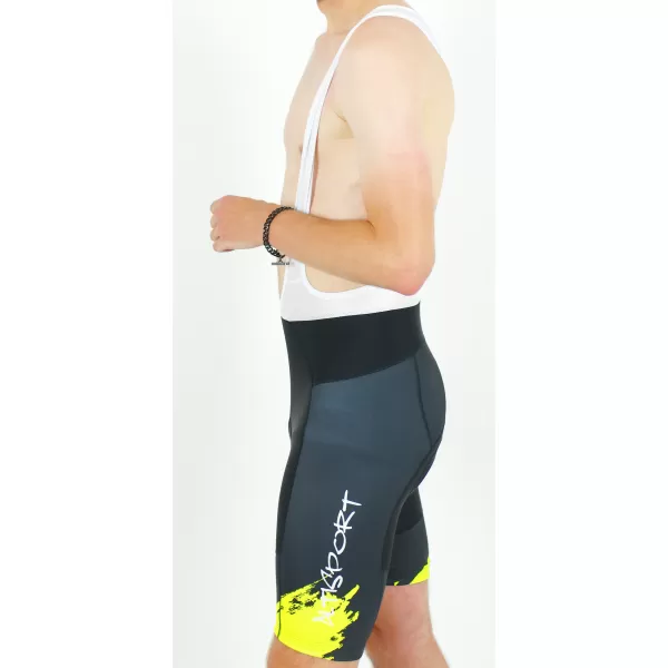  Premium-Radhose für Herren ALTISPORT SWE/ALM01S13 NEON GELB 
