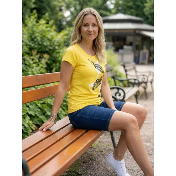  Damen-T-Shirt ALTISPORT ALW178122 ZITRONE 