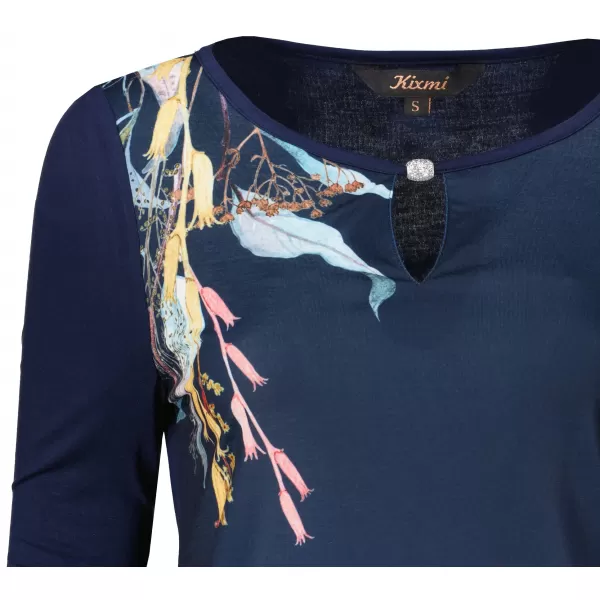  Damen-T-Shirt KIXMI RENANA DUNKELBLAU 