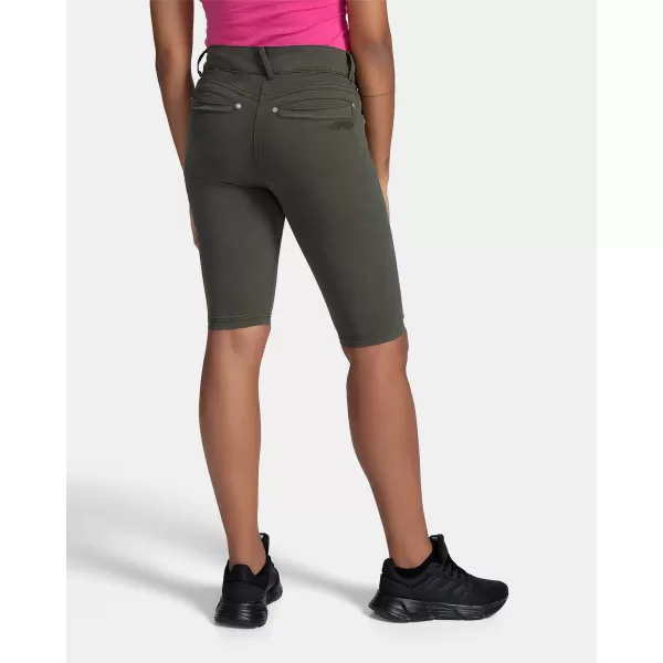  Damen-Shorts KILPI PARIVA-W TL0411KI DUNKELGRÜN 