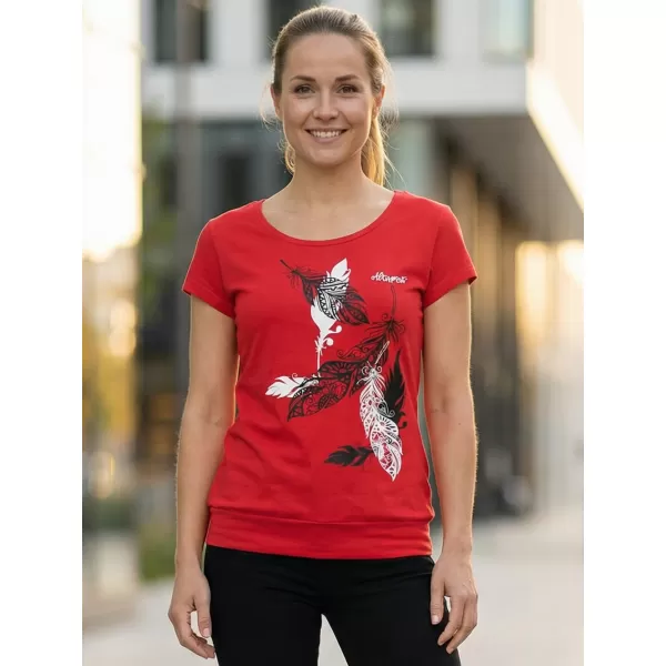  Damen-T-Shirt ALTISPORT ALW178120 ROT 