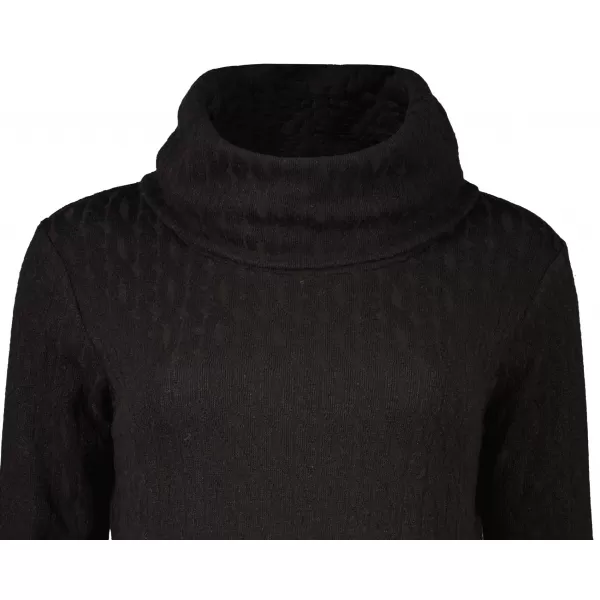  Sweatshirt-Kleid für Damen KIXMI RIVA SCHWARZ 